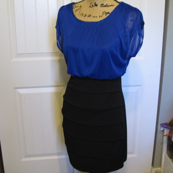 Sweet Storm Dresses & Skirts - Women's Sweet Storm Dress Mini Large Blue / Black